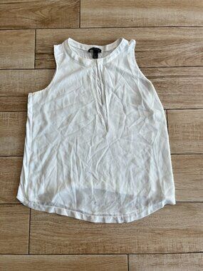 Womens MNG Collection White Tank Blouse - 4